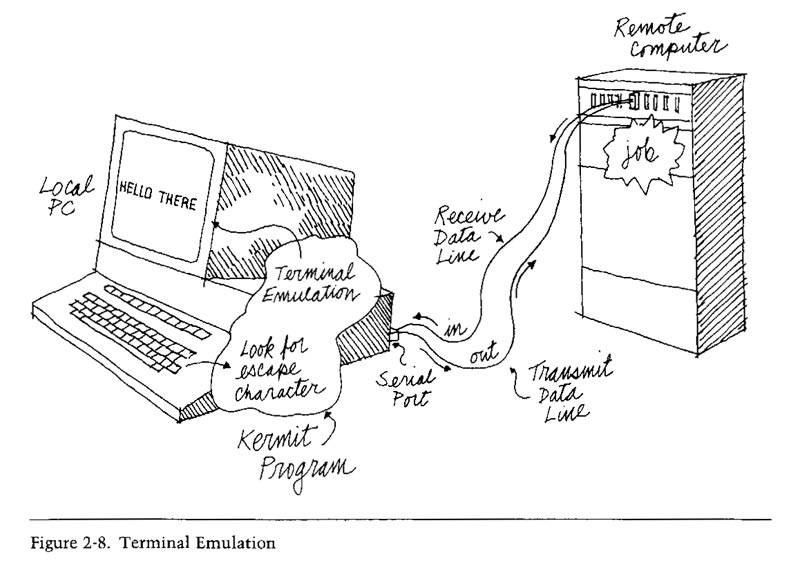 Local and remote computers